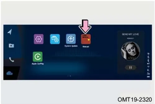 انتخاب USER MANUAL در صفحه Cloudrive