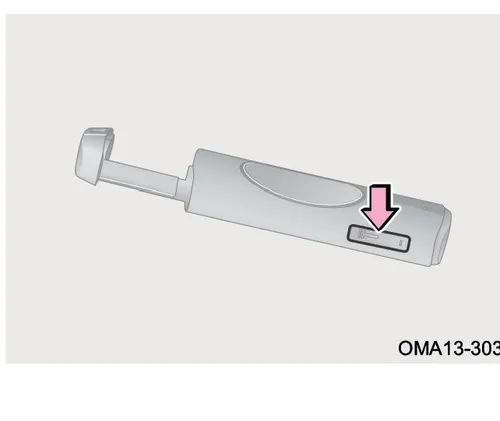 نحوه خارج کردن کلید مکانیکی از ریموت کنترل X33 کراس CVT