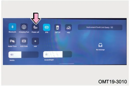 سوییچ لمسی Power-off در مانیتور