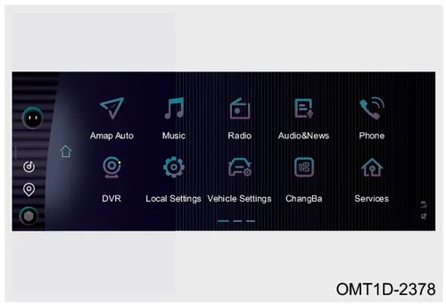 صفحه برنامهها و آیکون تلفن
