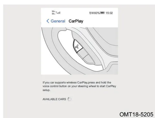 تنظیمات CarPlay در موبایل