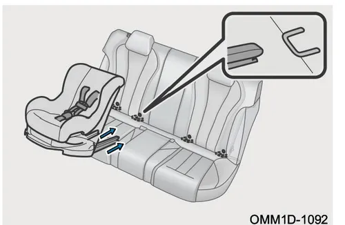 اتصال قلاب پایه صندلی کودک به حلقه ISOFIX Z6 GT