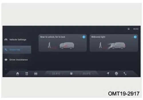 تنظیمات ریموت کنترل (Smart Key)