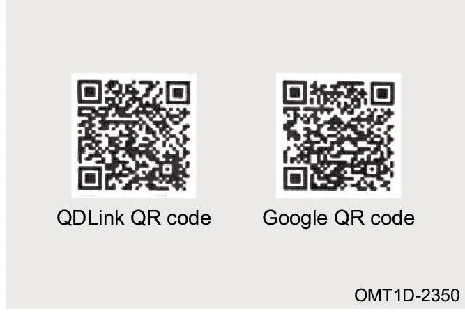کدهای QR برای دانلود نرمافزار QDLink و Google QR code