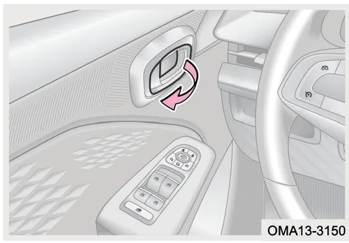 دستگیره داخلی درب X33 کراس CVT
