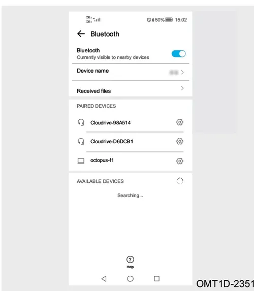 تنظیمات بلوتوث موبایل