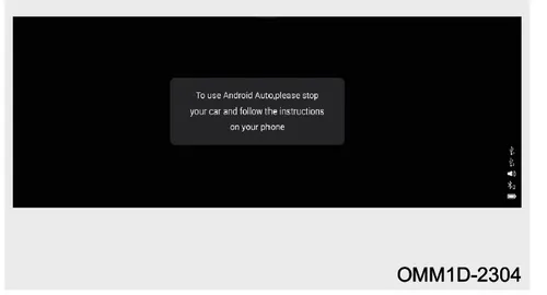 پنجره راهنمای اولین اتصال Android Auto