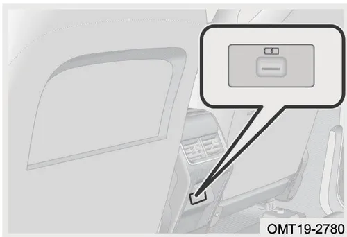 سوکت USB عقب (در صورت تجهیز)