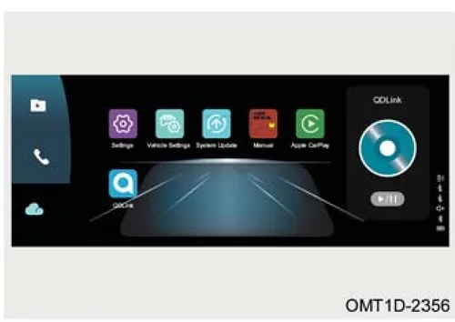 آیکون برنامه QDLink در منوی سیستم تصویری خودرو