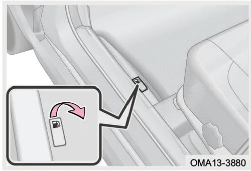 دستگیره بازکن درب باک X22 Pro MT