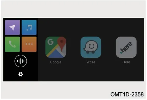 تصویر آیکون‌های برنامه‌های مسیریابی در محیط QDLink