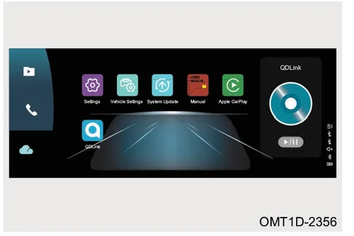 صفحه اپلیکیشنهای مانیتور و آیکون QDLink