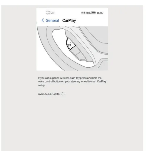 تنظیمات CarPlay در موبایل
